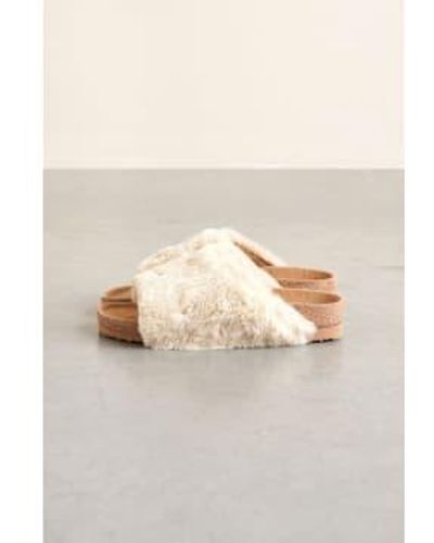 Bellerose Swan Nova21 Slippers - Bianco