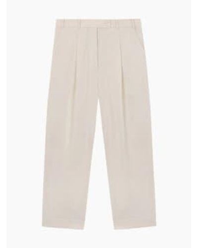 Cordera Ivory Tailoring Pants - Bianco