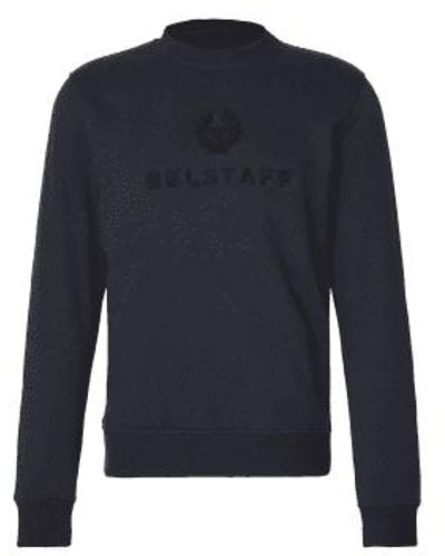 Belstaff Varsity Sweatshirt Dark Ink S - Blue