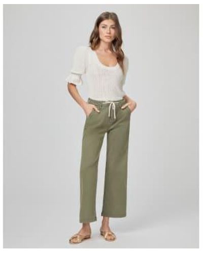 PAIGE Jeans pierna ancha carly col: vintage ivy , tamaño: 28 - Verde