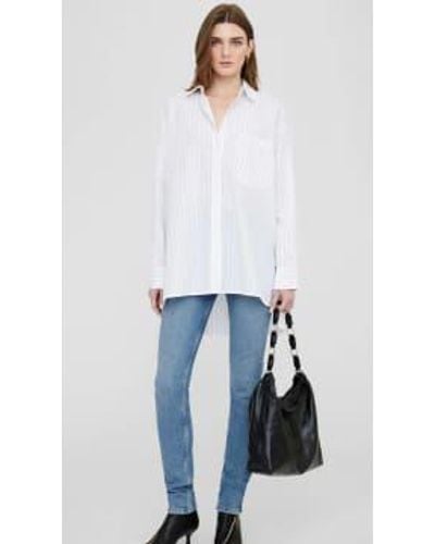 Anine Bing Chrissy Shirt - White