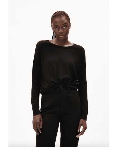 Black ARMEDANGELS Tops for Women | Lyst