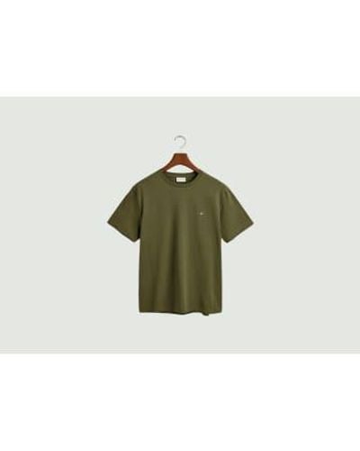 GANT T-shirt bouclier - Vert