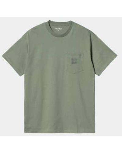 Carhartt T-shirt Field Pocket Park M / - Green
