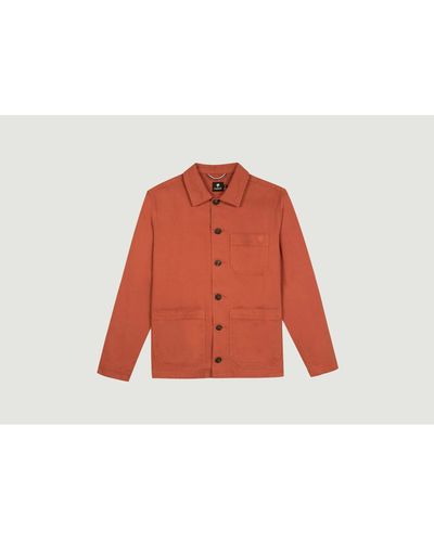 Faguo Lorge coton veste - Rouge