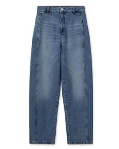 Mos Mosh Barrel Mon Jeans 25 - Blue