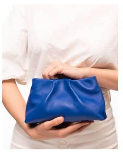 Naterra Leather Bag U - Blue