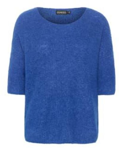 Soaked In Luxury Tuesday Pullover S - Blue