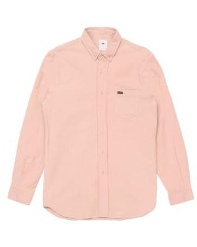 Lois Thomas R Needle Cord Shirt Dust Small - Pink