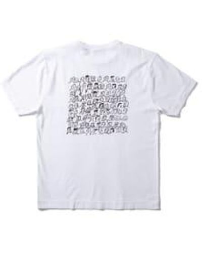 Edmmond Studios Camiseta People Plain S - White
