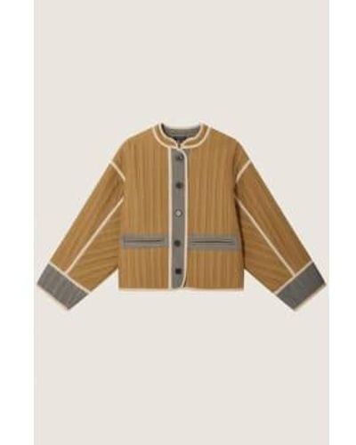 The Mercantile London Soeur Patchouli Beige And Grey Jacket 1 - Natural
