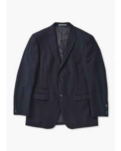 Skopes Mens madrid superfine swill suit jacket in - Azul