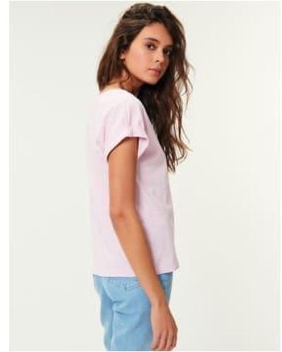 Des Petits Hauts Zaelia T Shirt - Blu