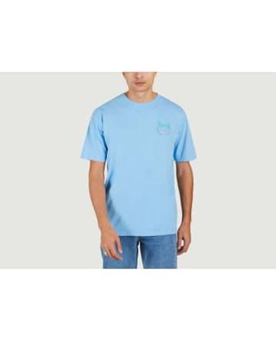 Maison Labiche Duras Miami Vice T Shirt - Blu