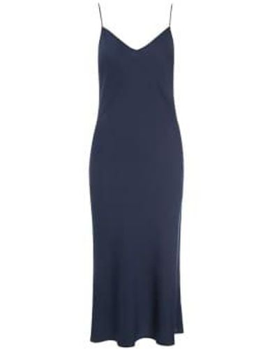 Dea Kudibal Adelaide Silk Dress Optical Xs - Blue