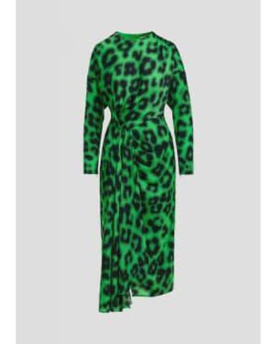 Essentiel Antwerp Elisha Drape Detail Dress 40 - Green