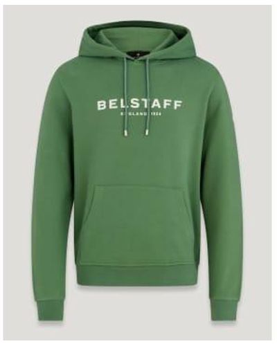 Belstaff 1924 hoodie graph - Verde