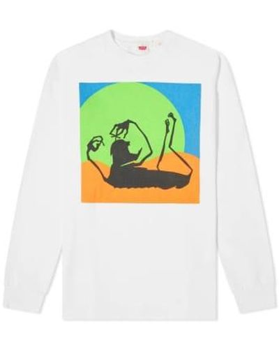 Levi's Kleidung Happy Montags Limited Edition 80's LS Graphic T-Shirt Freaky Multi-colory - Mehrfarbig