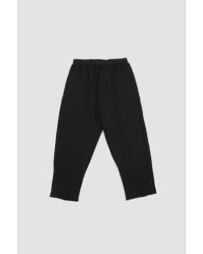 CFCL Fluted Tapered Pants - Nero