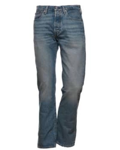 Levi's Levis Jeans For Men 00501 3410 Glassy Waves - Blu