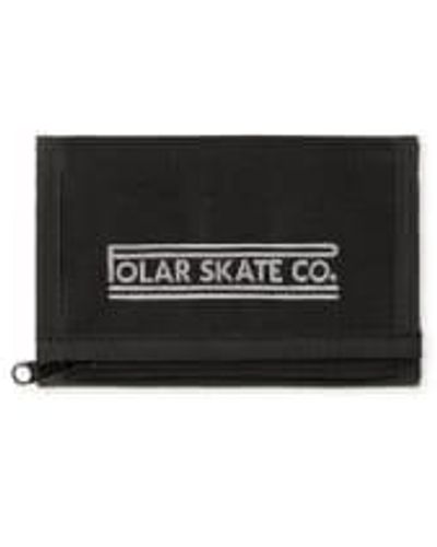 POLAR SKATE Stretch Logo Key Wallet One Size - Black