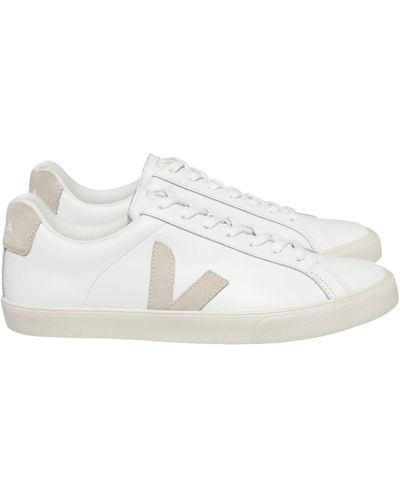 Veja Esplar Leather Extra White Sable Sneakers