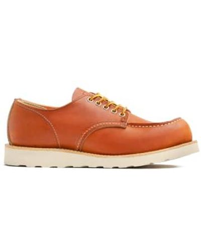 Red Wing Wing Shoes 8092 Shop Moc Oxford Shoes Oro Legacy - Marrone