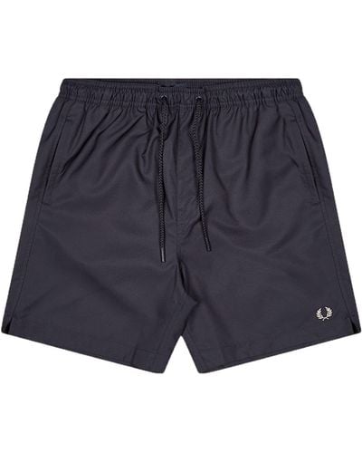 Fred Perry Klassische Swimshorts - Blau