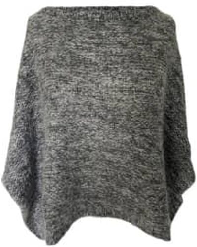 WINDOW DRESSING THE SOUL Wdts Mia Mohair Sweater Burnt One Size - Gray