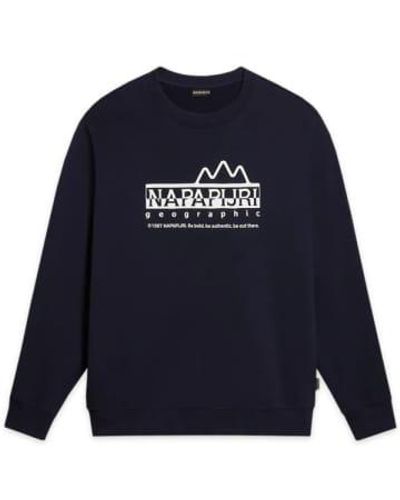 Napapijri B-faber Sweat - Blue