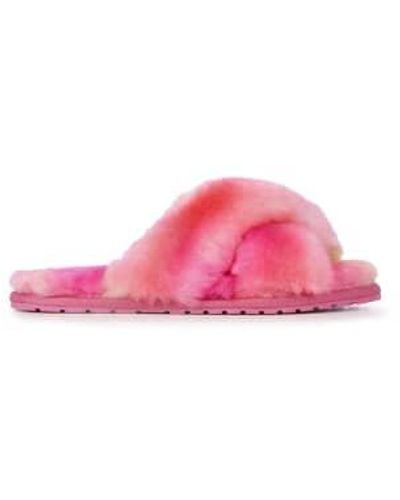 EMU Mayberry Slipper Tie Dye Calippo Uk4 - Pink
