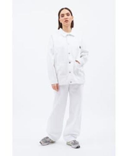 Dr. Denim Dr Ina Workwear Style Jacket White - Bianco