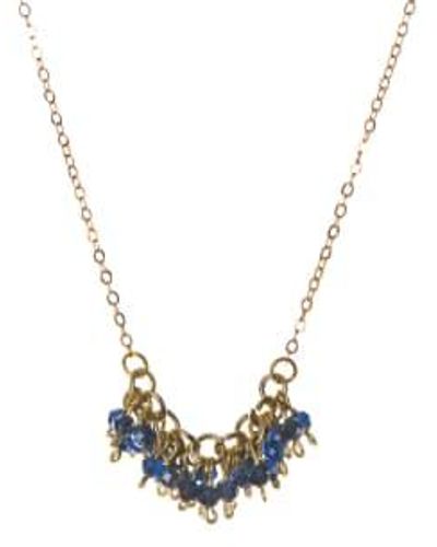 Just Trade Elizabeth Strand Pendant Necklace Gold - Metallic