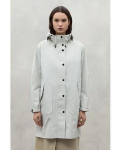 Ecoalf Venue Raincoat Xs / Stone - Gray