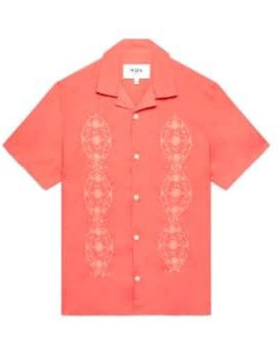Wax London Shirt S / Coral - Pink