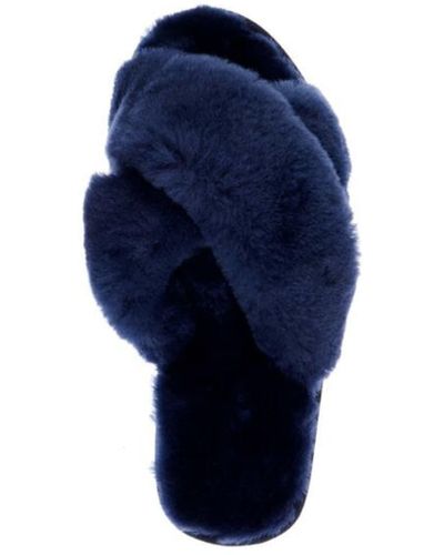EMU Mitternachts -Schafkiner -Mayberry -Hausschuhe - Blau