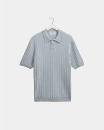 Wax London Naples Polo Shirt - Blu