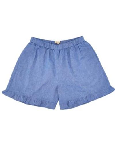 Bellerose Shorts Verdon 000 - Blue