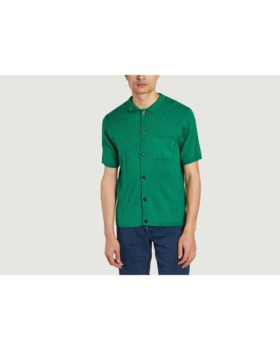 JAGVI RIVE GAUCHE Camisa punto - Verde