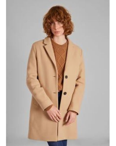 L'Exception Paris Lexception Paris Straight Coat In New Made In France 1 - Marrone