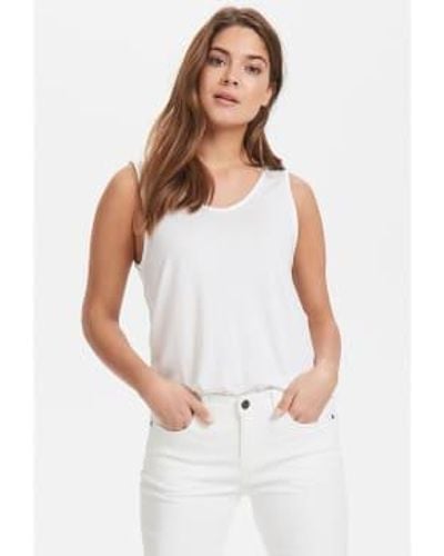 B.Young Optical Byrexima Tank Top Uk 18 - White