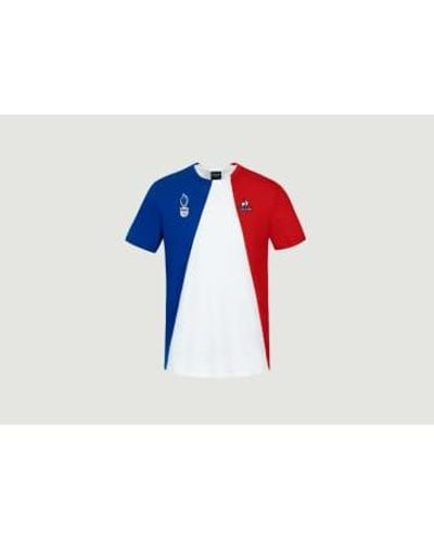 Le Coq Sportif T Shirt Jo 2022 Ss N - Rosso