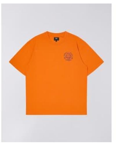 Edwin Music Channel T Shirt - Arancione