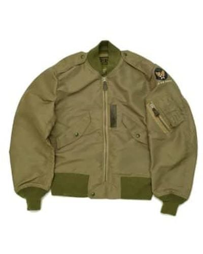 Buzz Rickson's Buzz Ricksons L 2 Reed Products Inc Jacket Drab - Verde