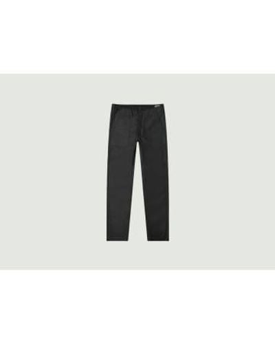 Orslow Slim Fit Fatigue Trousers 5 - White