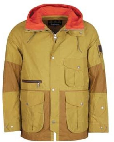 Barbour Ensalada algas castas chaquetas chaquetas mullon estándar oro - Multicolor