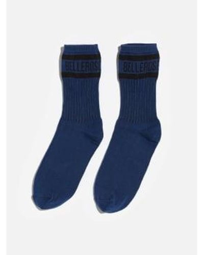 Bellerose Vree Socks America - Bleu