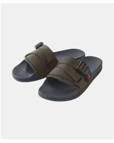 Gramicci Dark Slide Sandals - Nero