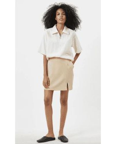 Minimum Menna E54 Skirt Safari - Bianco