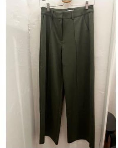 Ichi Kate Office Trousers 1 - Verde